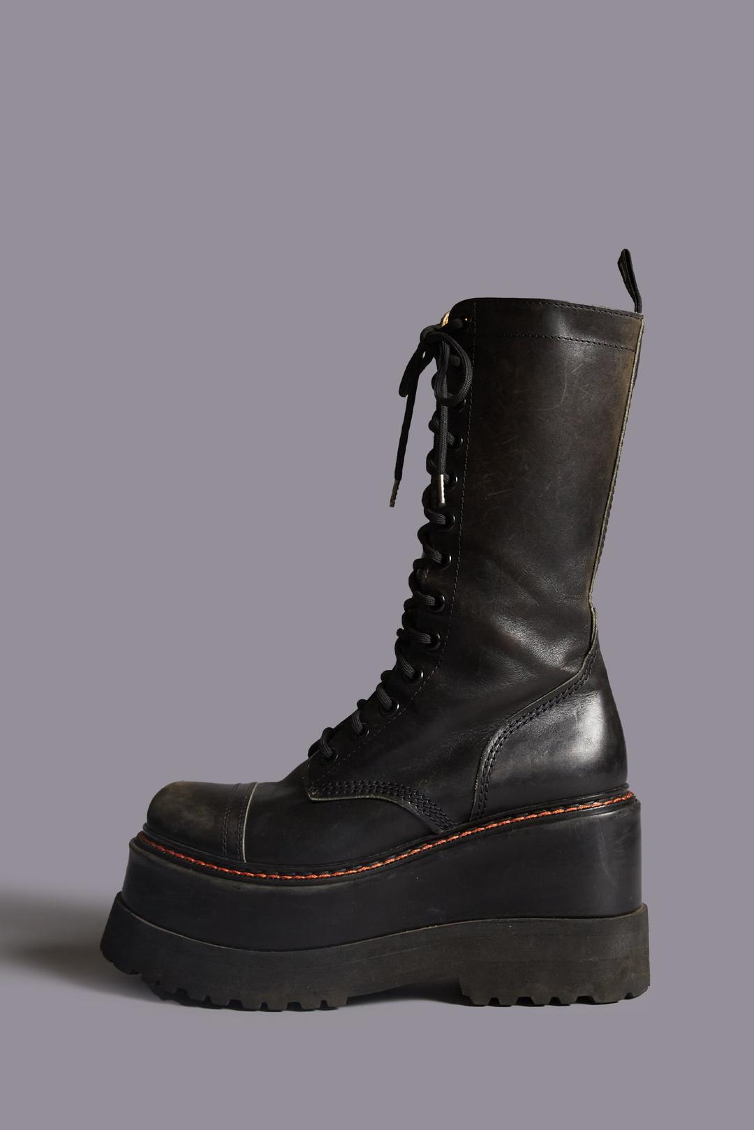 MEDIUM JUMP BOOT - BLACK - BLACK / 35 / R13S0226