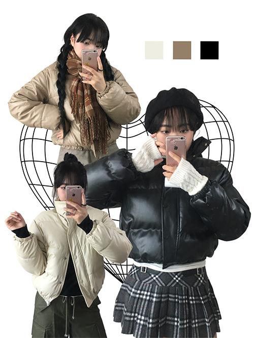 Top Bubble Leather Padding. (3col)