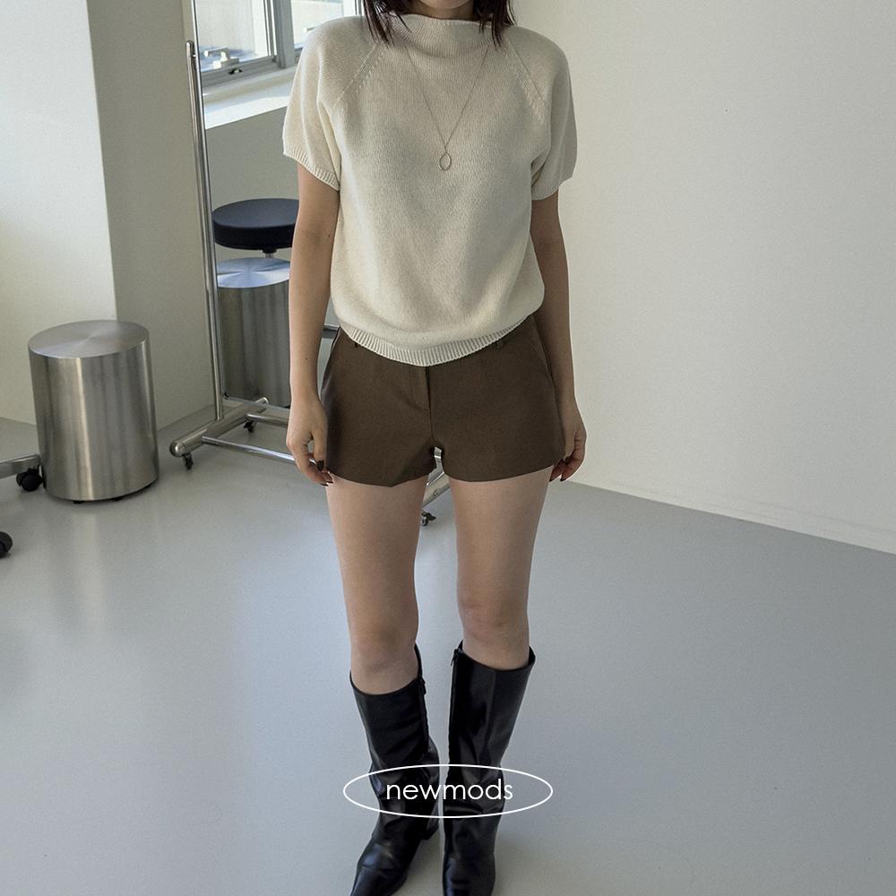뉴모즈 [뉴모즈/2부반바지] 로우라이즈 마이크로 쇼츠