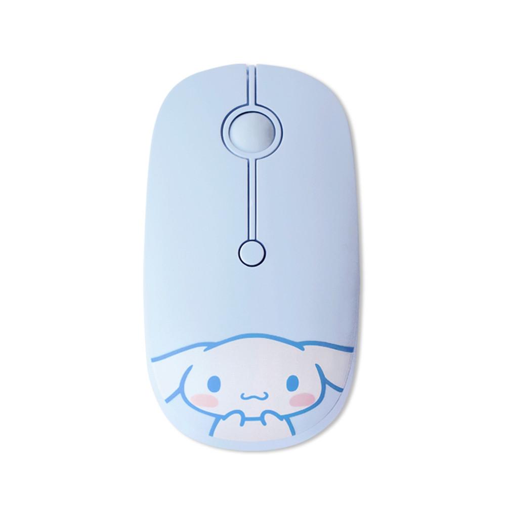 산리오 캐릭터즈 시나모롤  저소음 무선 마우스 (마우스패드 증정)