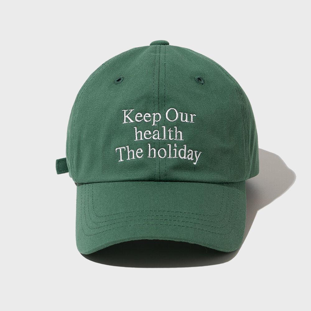 [한효주, 유빈 착용] 홀리데이 시그니처 볼 캡 [그린]