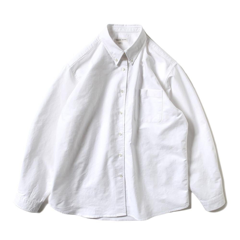 TD5-SH06 옥스포드 버튼다운 셔츠-화이트