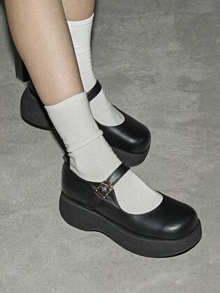 [단독]A109J Eloon Platform MaryJane Shoes