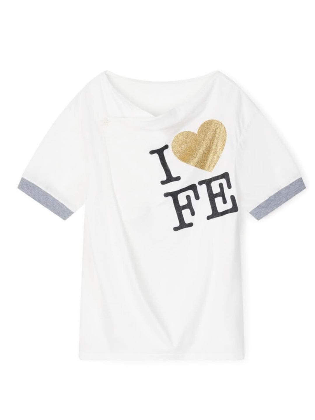 샵페어리 cowl neck button t-shirt (ivory) | 후루츠패밀리