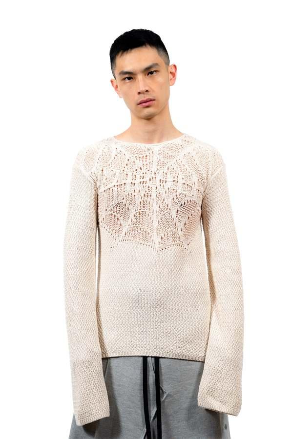 JORDANLUCA Amon Jumper - Sand on Garmentory