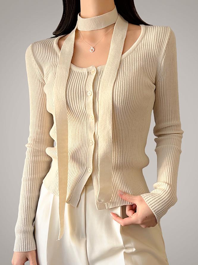 tie set gardigan [3color]