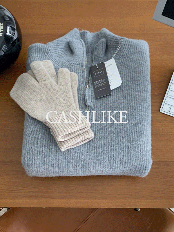 델빈 캐시라이크 반집업 카라니트 [*800장 돌파]