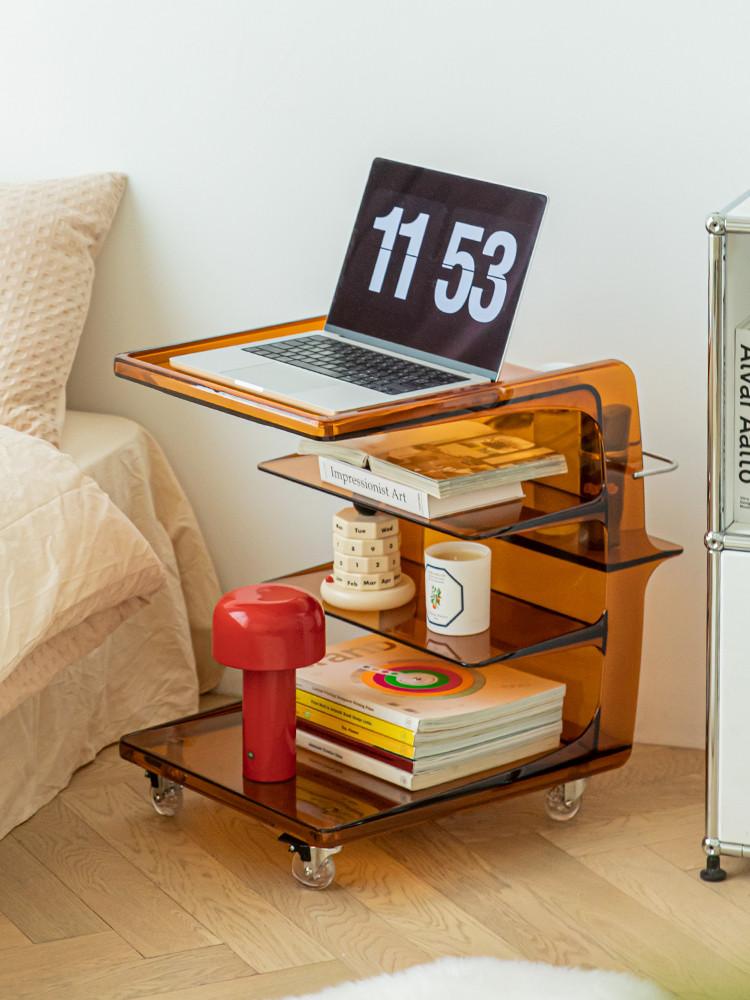 [꿀비잡화점] 미드센츄리 이동식트롤리