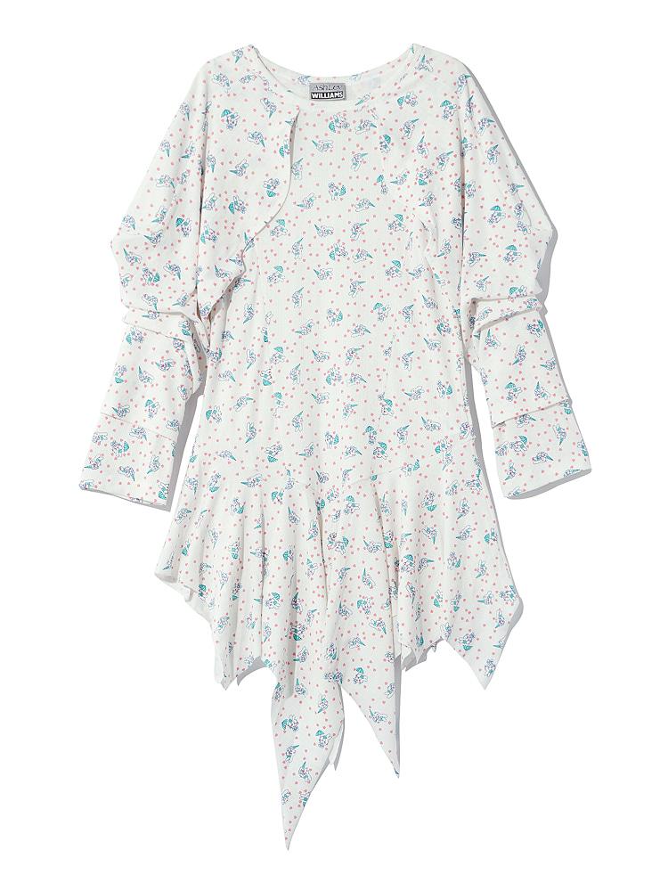 CREAM WING DRESS애슐리 윌리엄스 크림 윙 드레스