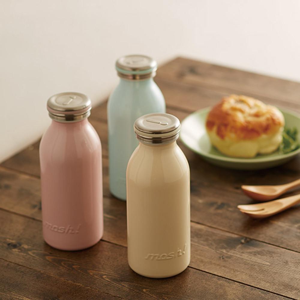 모슈 밀크 보온보냉 텀블러 350ml