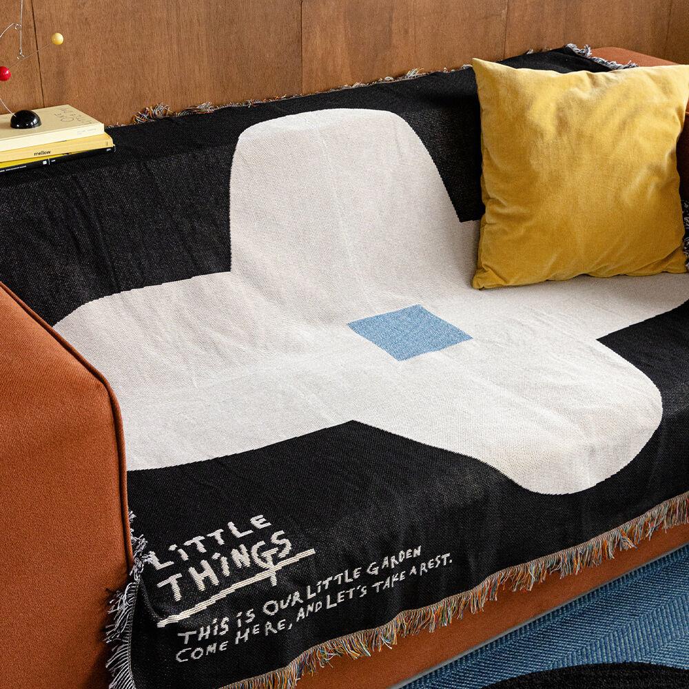 리틀띵스 우븐 블랭킷 - one