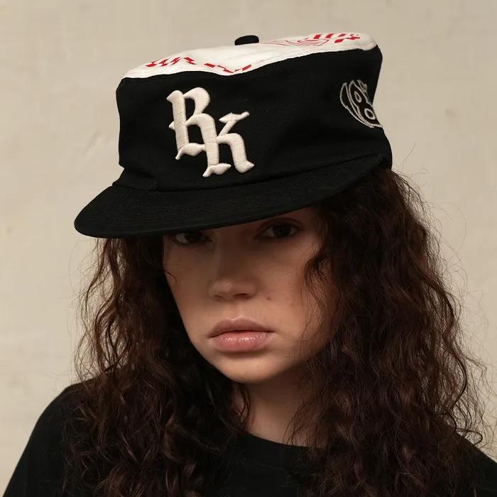 BK로고 필박스 햇 블랙