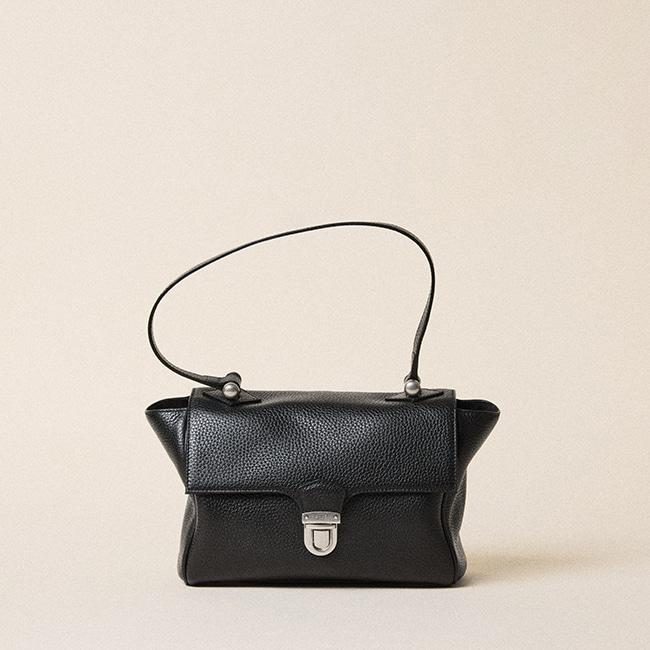BRIEF BAG MINI_PEBBLE BLACK