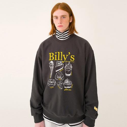 [72 HOUR] Billy's Cooking Book Sweatshirt(DARK GRAY)
