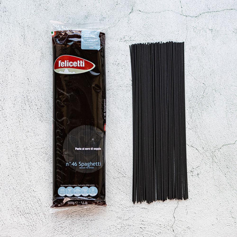 펠리체티 먹물파스타 오징어먹물