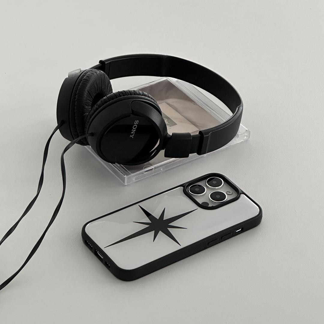 White glitter shape (에폭시 범퍼)