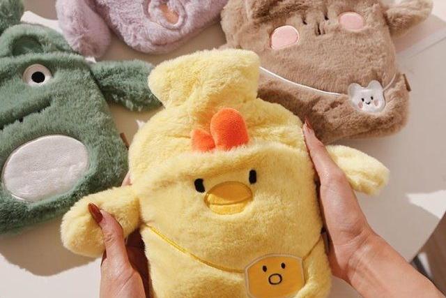 인형 온수팩 찜질팩 겨울 손난로 보온 물주머니