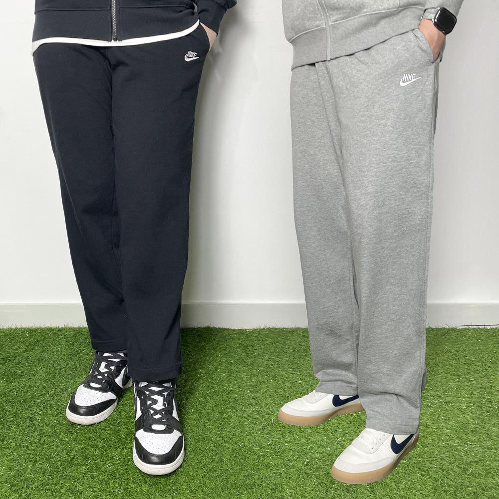 (국내매장판) 나이키 긴 바지 트레이닝 조거 팬츠 일자 스우시 클럽 운동복