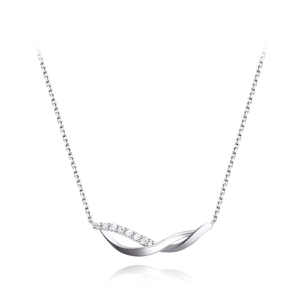 [패션52][스톤헨지] 결 실버 목걸이 SA25A21P