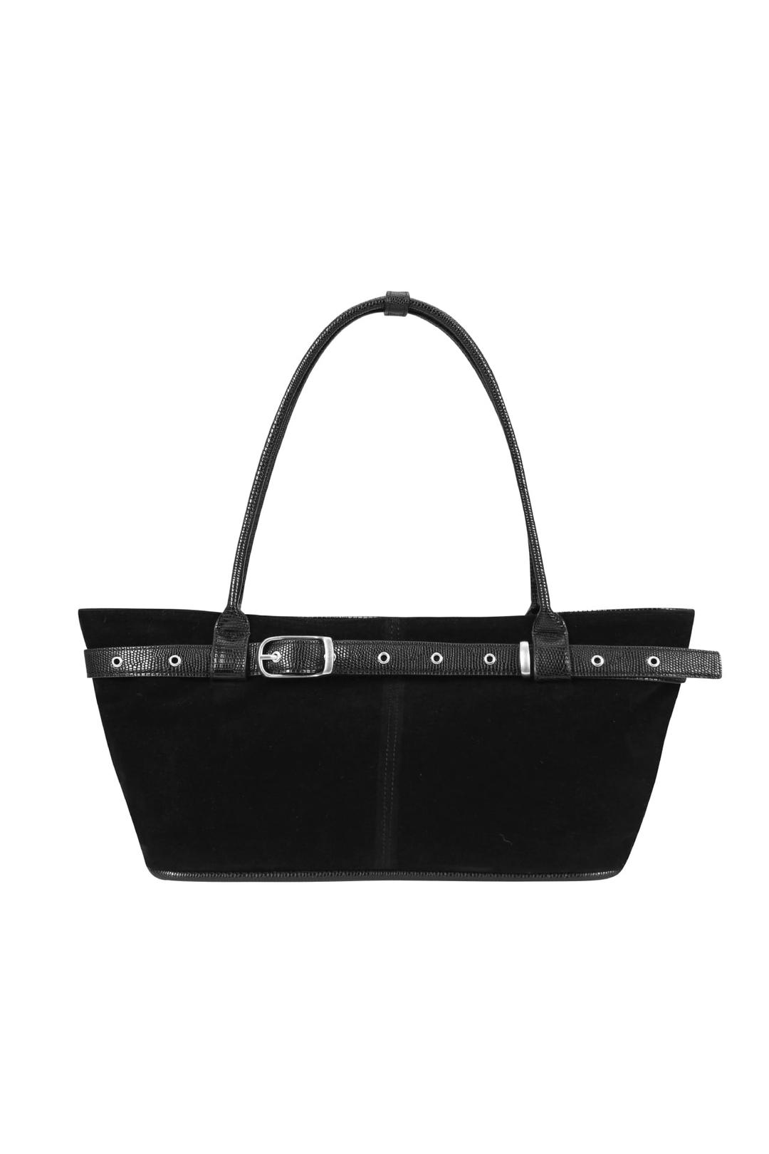 벨티드 보트 백 belted boat bag (suede black)