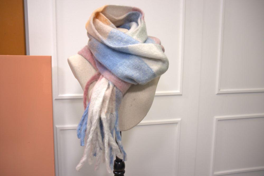 체크 빅 머플러