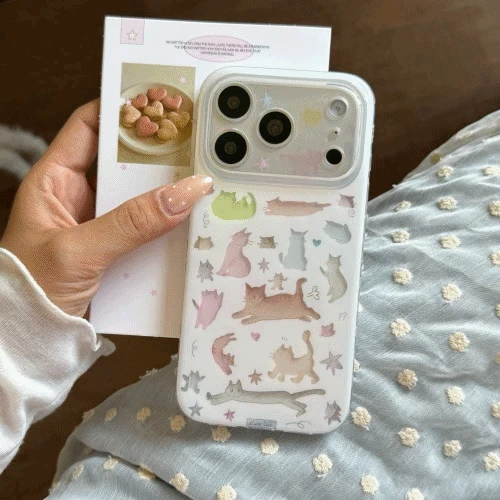 파스텔냥냥 케이스