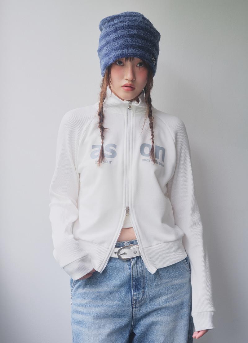 SALT ZIP-UP / WHITE
