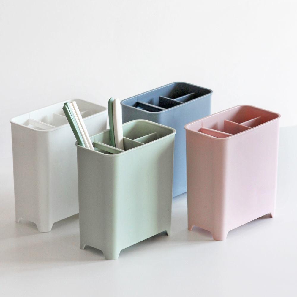 유즈 컬러 수저통 4color
