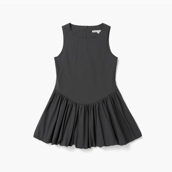 Volume Mini Dress (Charcoal)