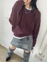 paris cable knit