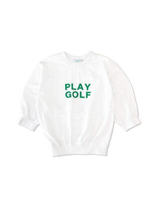 NEW PLAY GOLF 플레이골프 볼륨반팔 티셔츠 WHITE