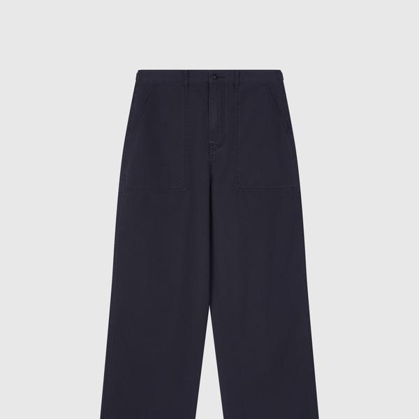 HBT Washed Cotton Pants (Ink Navy)