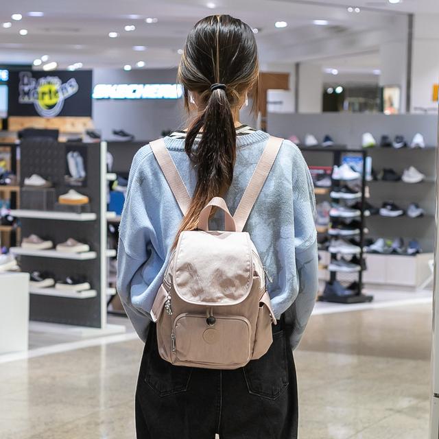 쓰리타임즈 Threetimes Acorn Quilted Backpack Pink - 위시버킷