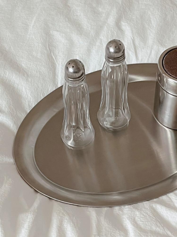 훗츄 (Long) Salt & Pepper Shaker 소금통 후추통 소금후추통 홈카페 감성유리잔 집들이선물