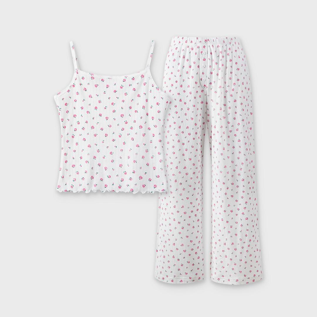 Flower Fantasia Sleeveless & Pants