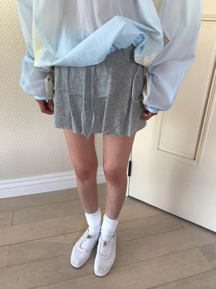 위아 캉캉 스커트 미니 치마