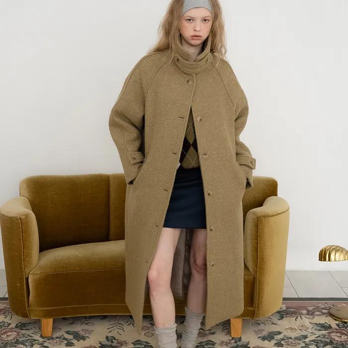 Snug boucle coat_beige