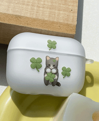 [withsome에어팟/버즈]럭키 썸캣 에어팟 버즈 케이스