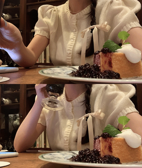 파인땡큐 아이린퍼프가디건 5color  데일리룩/러블리/반팔가디건/퍼프소매/니트가디건/간절기가디건/러블리가디건/페미닌룩/데이트룩