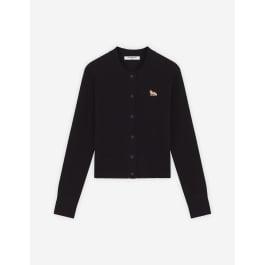 BABY FOX PATCH FITTED CARDIGAN