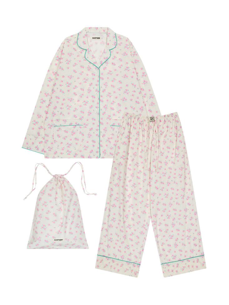 Rosa green pajama set