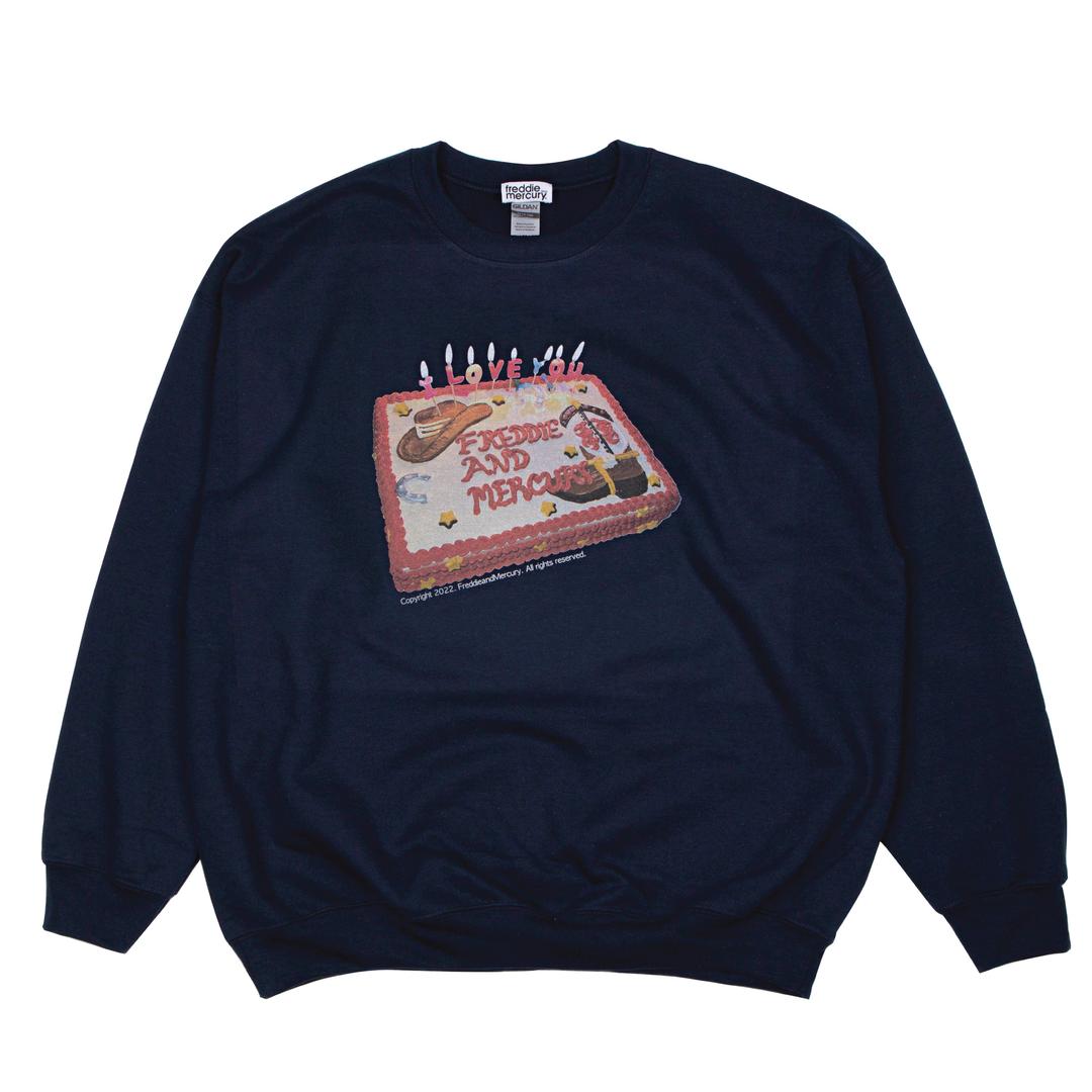 CAKE SWEATSHIRT (NAVY)