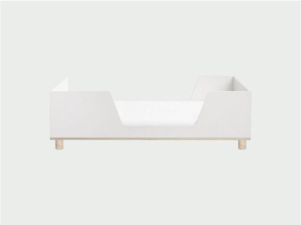 원목유아침대 웨하스베드 어리틀클로저 - 심플화이트