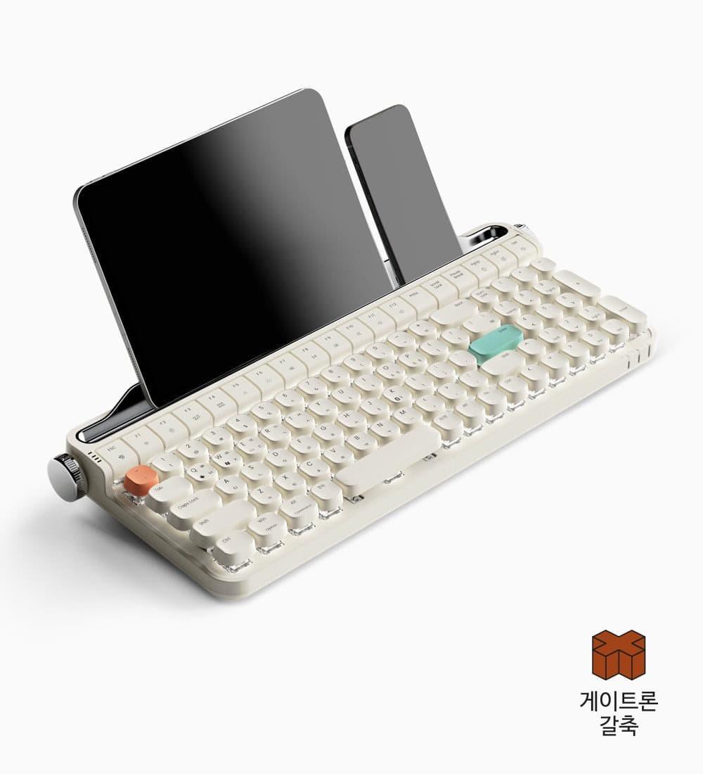 [갈축] 엑토 블루투스 기계식 키보드 B705BWG
