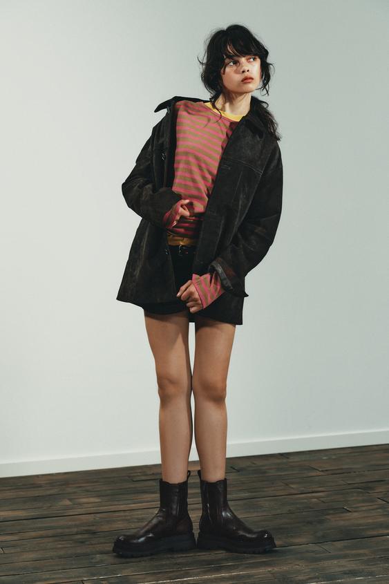 디스트로이드 이펙트 플랫폼 앵클부츠