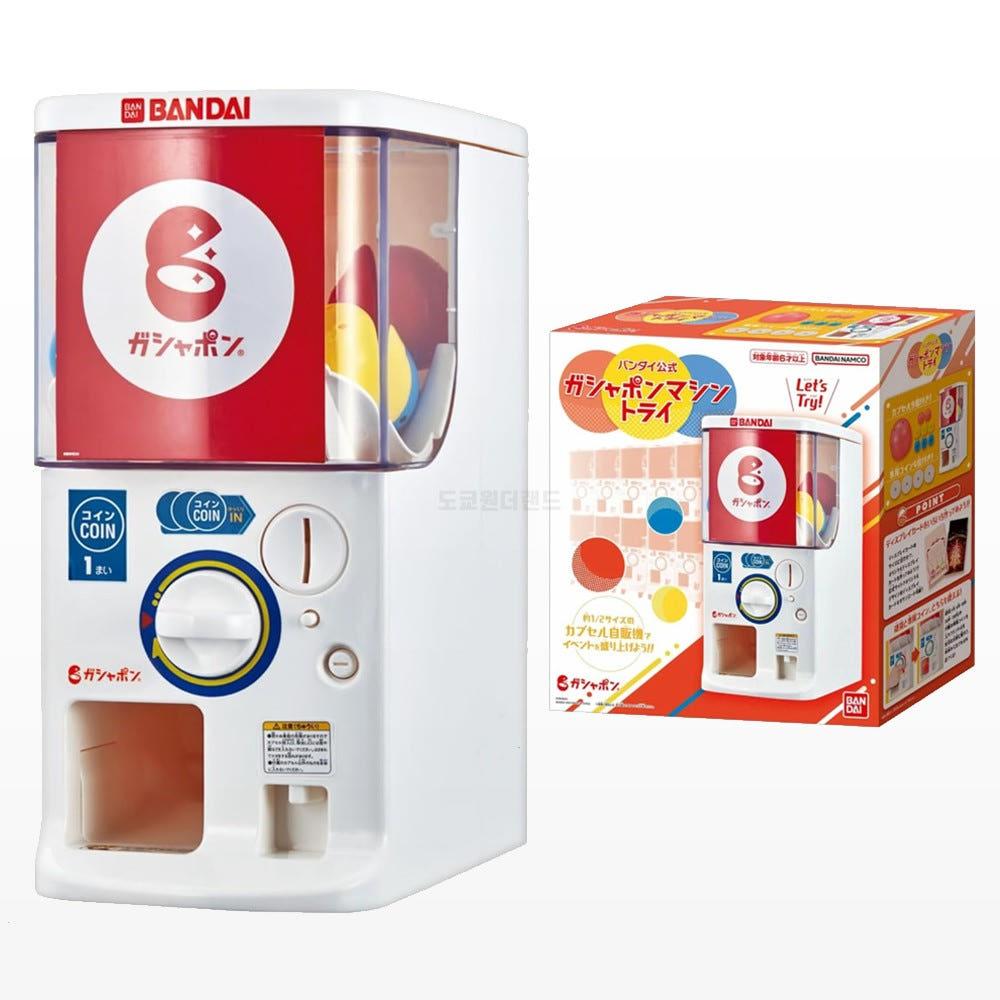 반다이 공식 오피셜 가챠폰 머신 2024 랜덤 뽑기 머신 키덜트 가정용 선물