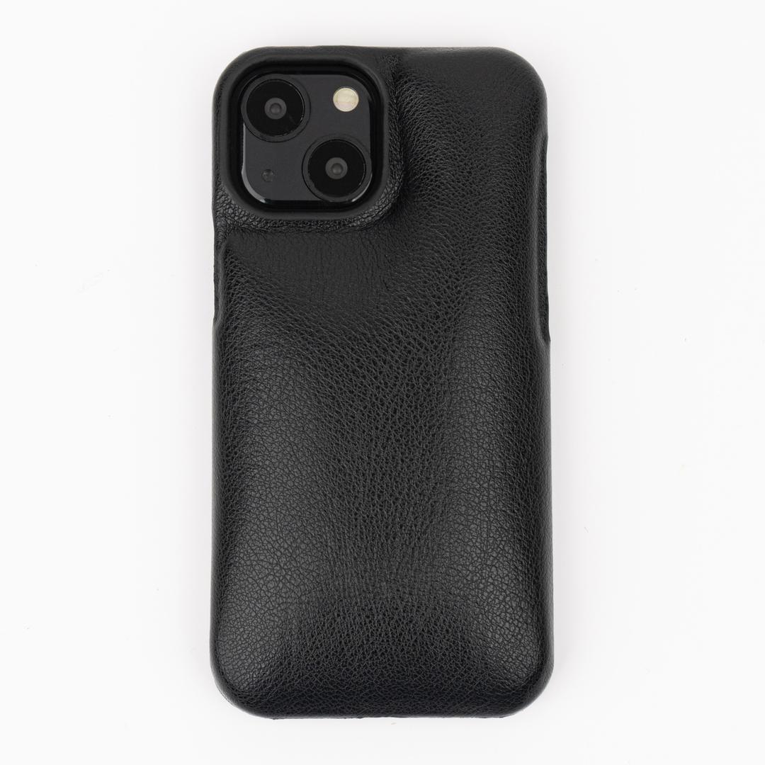 Soft leather cushion case (black)