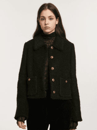 Bellucci Boucle Jacket_Black