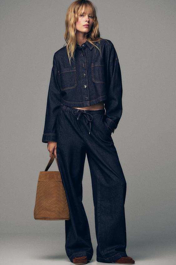 JEANS Z1975 조거 와이드 레그