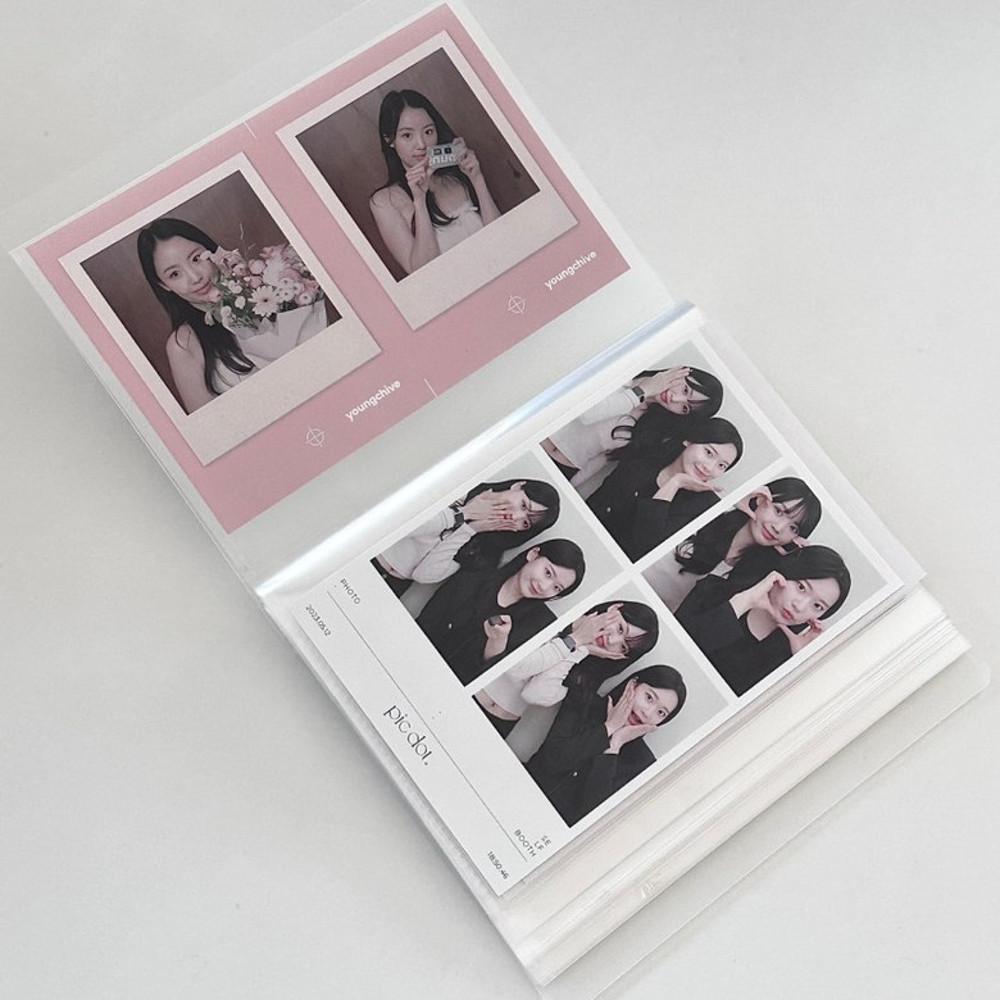 바인더룸 포토인생 네컷앨범 투명형앨범